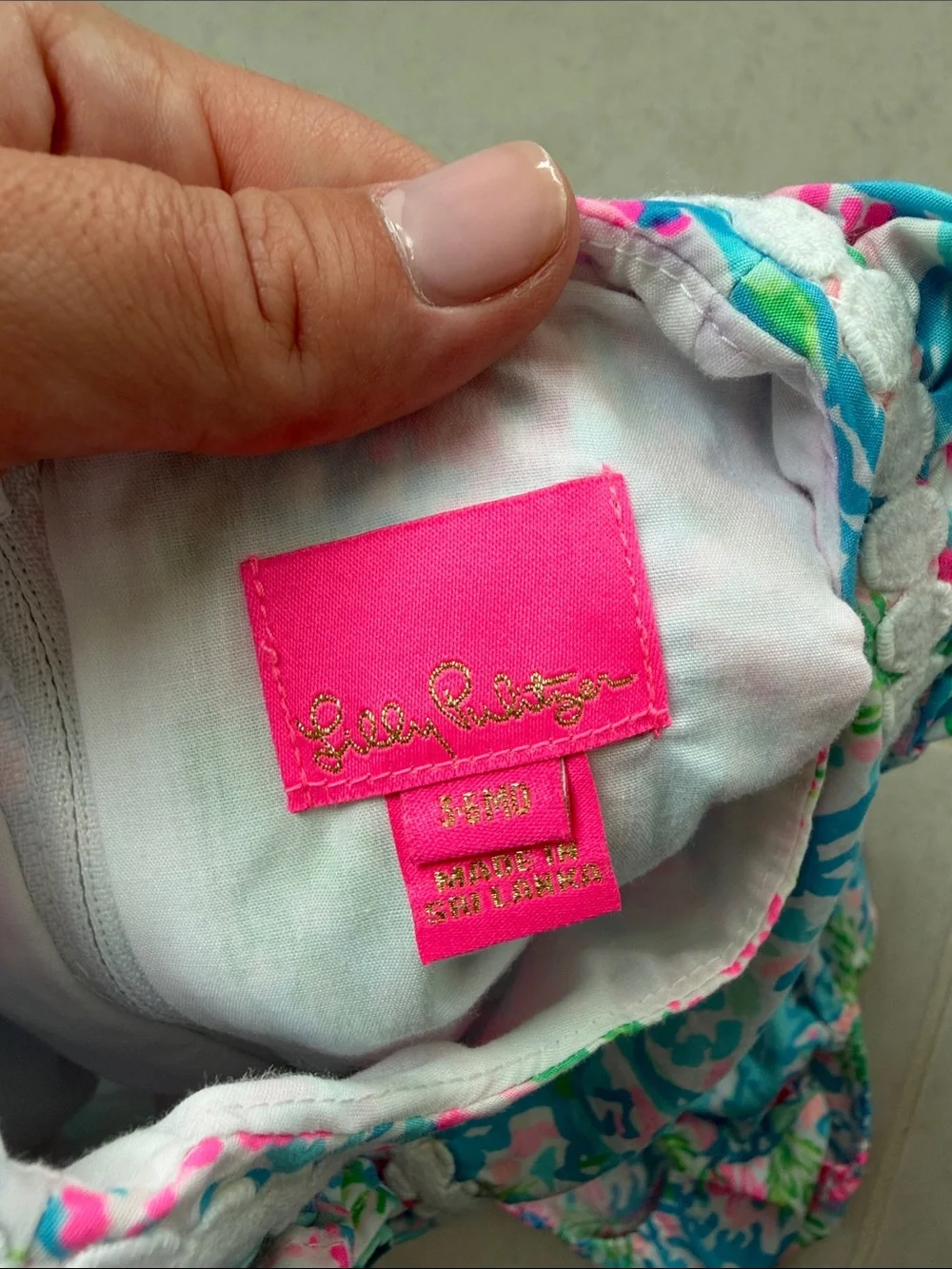 Lilly Pulitzer Baby infant dress with bloomers